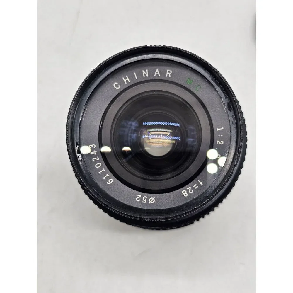 Chinar M.C. 28mm f/2.8 Lens‎ Vintage 052 Broken Tab